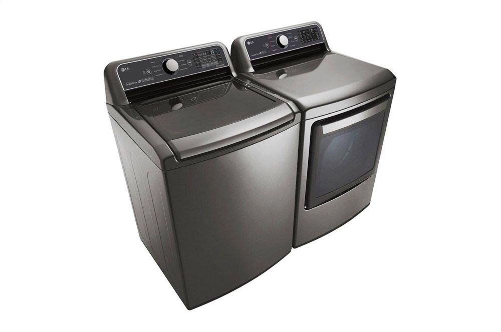 Lg DLE7300VE 7.3 Cu. Ft. Smart Wi-Fi Enabled Electric Dryer With Sensor Dry Technology