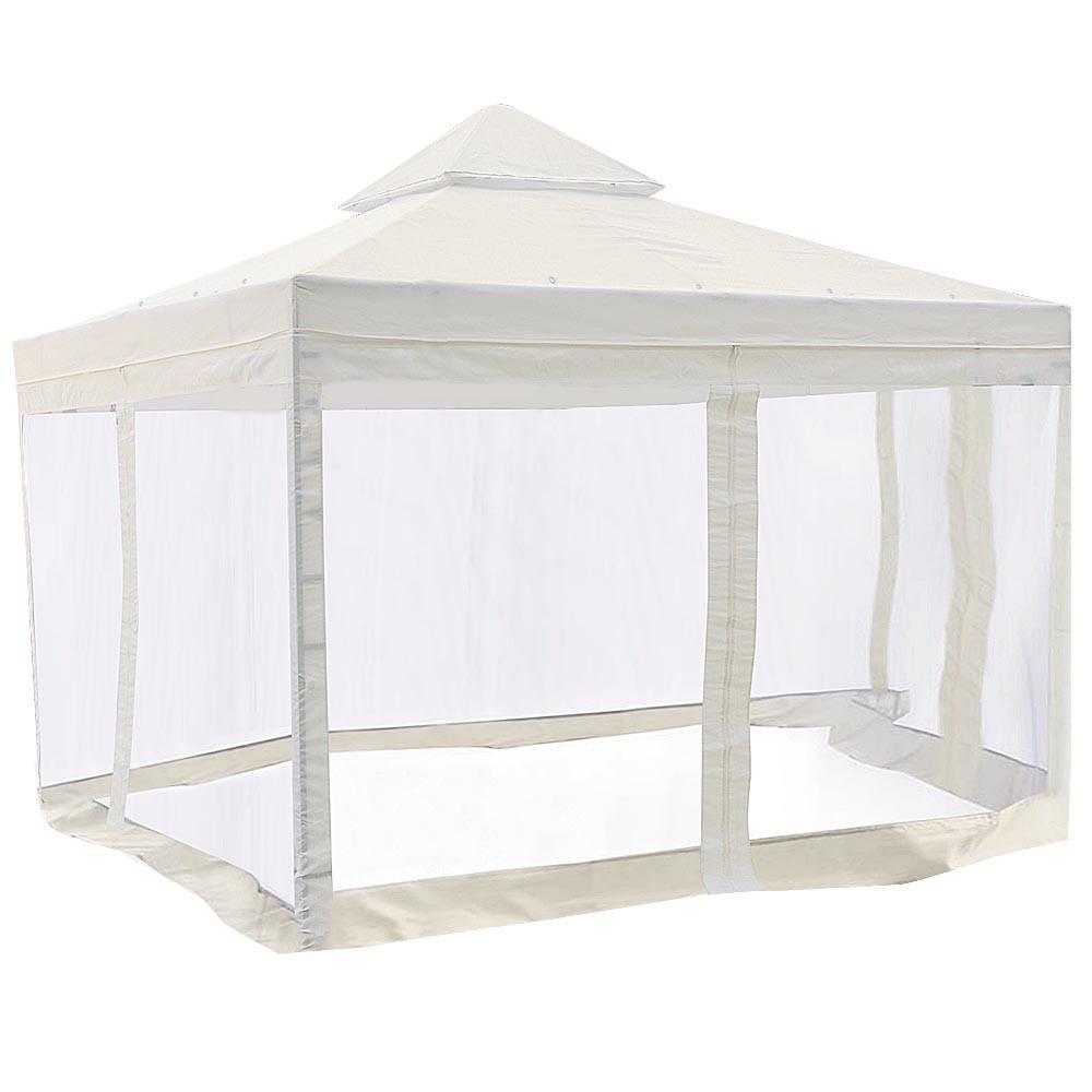 Yescom 10' x 10' Ivory Canopy Replacement Top with Net