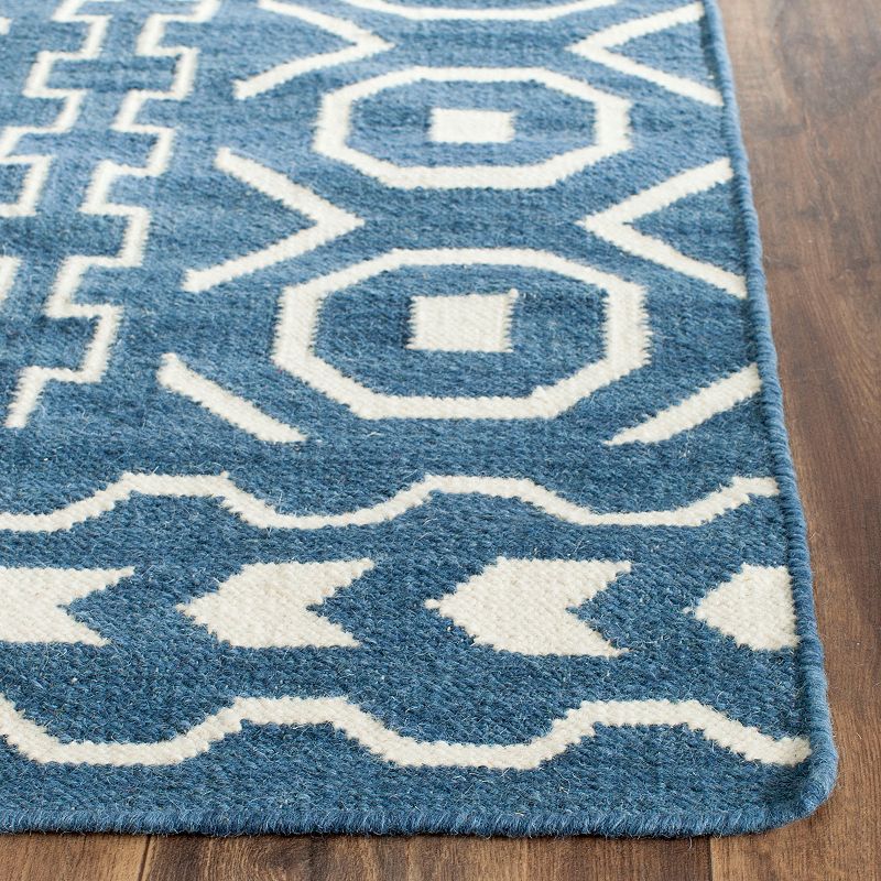 Safavieh Dhurries Multi Pattern Handwoven Flatweave Wool Rug