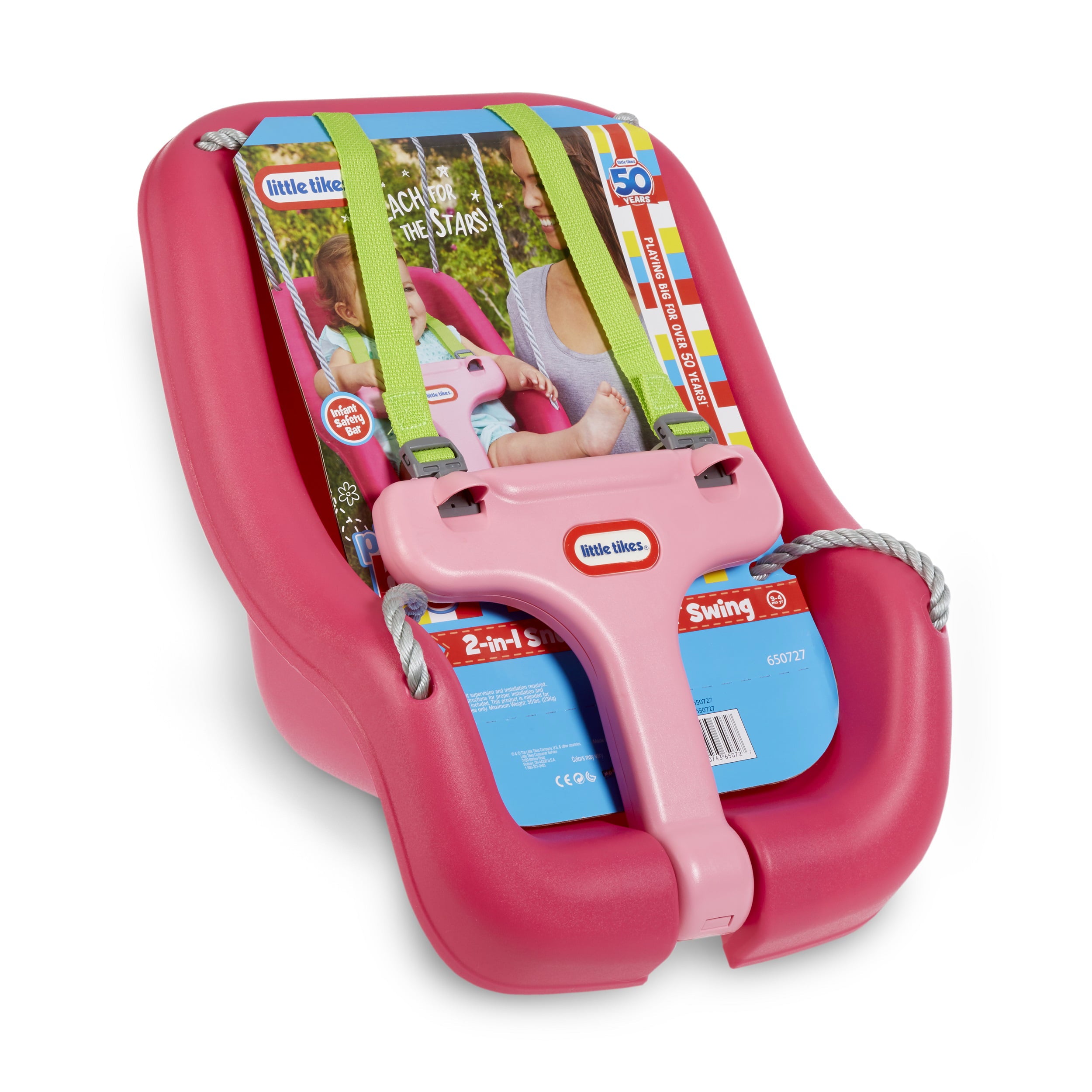 Little Tikes 2-in-1 Snug and Secure Swing - Magenta