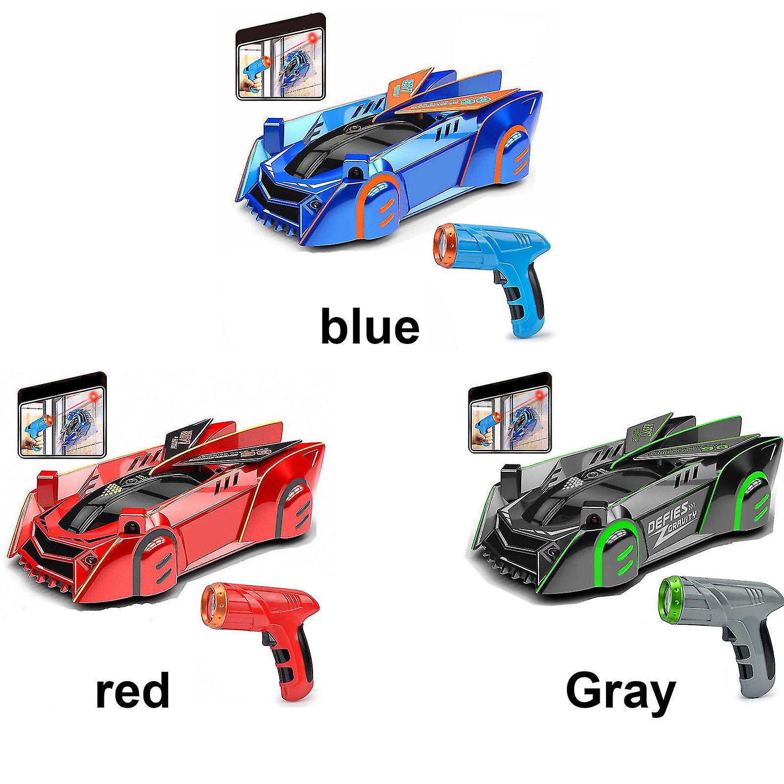 Gravity Laser-guided Wall Climbing Remote Control Cars， 360rotating Stunt Toy Car， Latest Headlights And Taillight