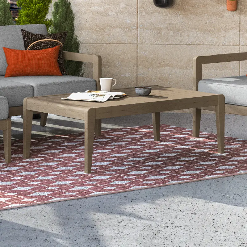 Sustain Brown Outdoor Coffee Table