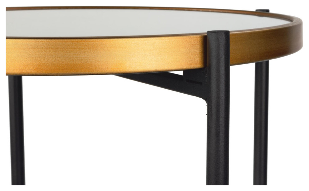 Mirror Side Tables Set of 2   Contemporary   Side Tables And End Tables   by Tripar International  Inc.  Houzz