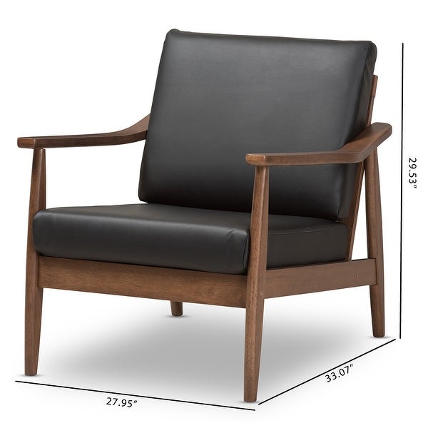 Mid-century Lounge Chair by Baxton Studio