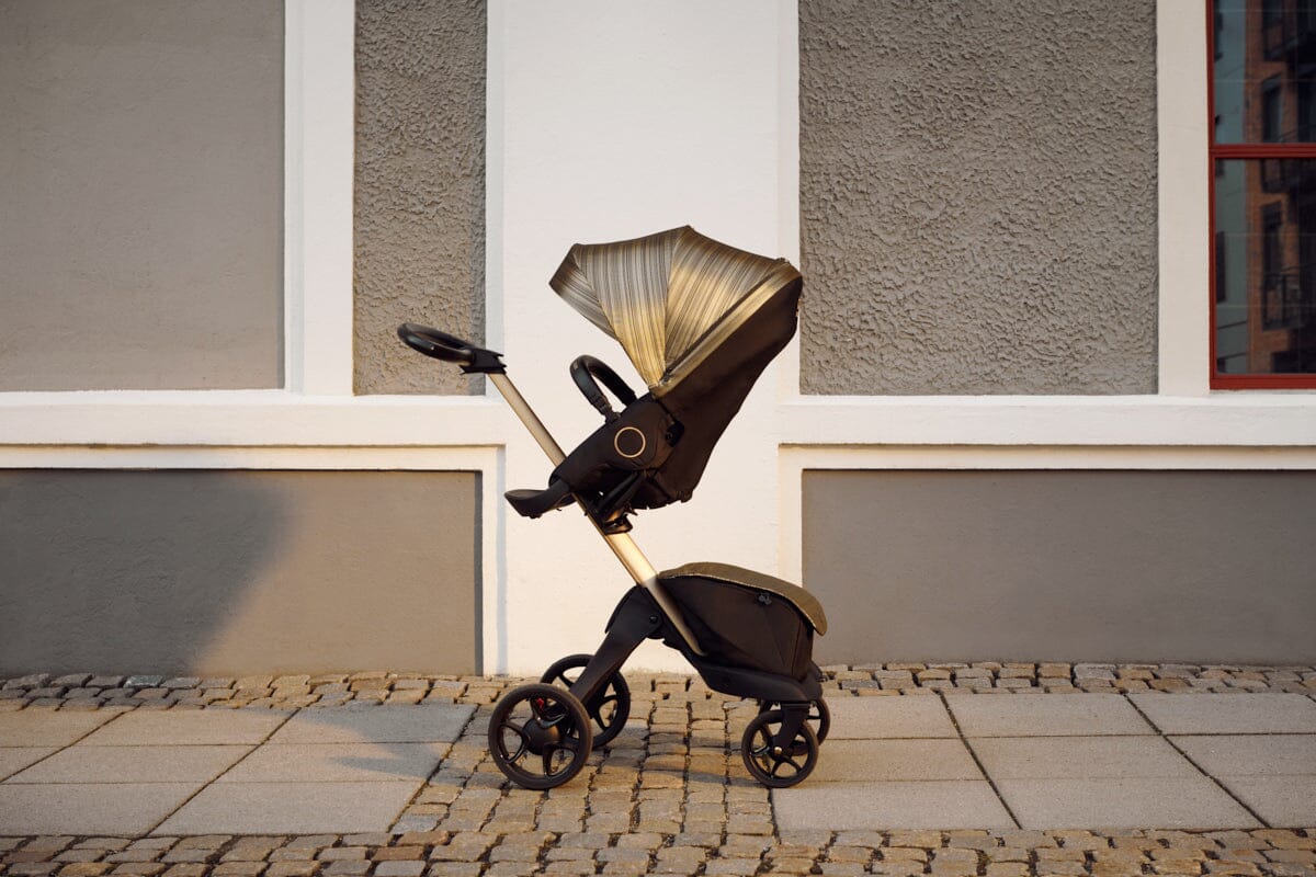 Stokke-Xplory-X-Stroller-Gold-Limited-Edition