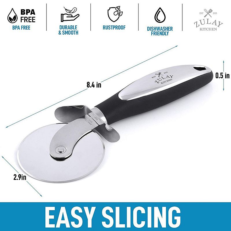 Premium Stainless Steel Pizza Slicer