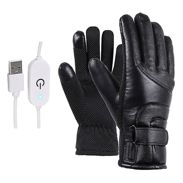 Winter Electric Heated Gloves Waterproof Windproof Warm Heating Gloves Usb Powered Heated Gloves For Men Women Warming Products