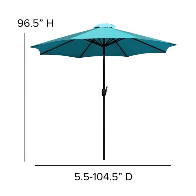 Diameter Aluminum Pole With Crank And Tilt Function