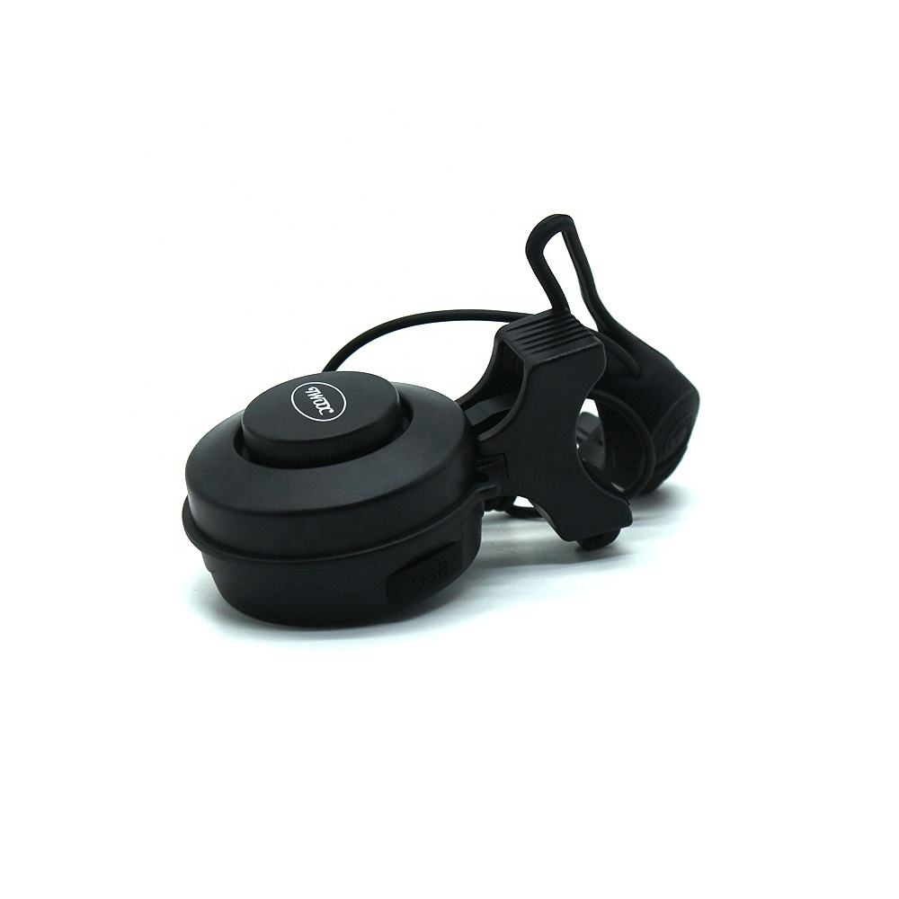 Bike Bell 100 Decibels USB Recharged Charging Speaker Mini Electric Bike Horn 4 Modes for Cycling Electric Bicycle MTB Scooter