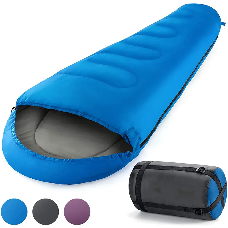 Customized Wholesale Cold Weather Adult Outdoor Lightweight Portable Sleeping Bag Mummy