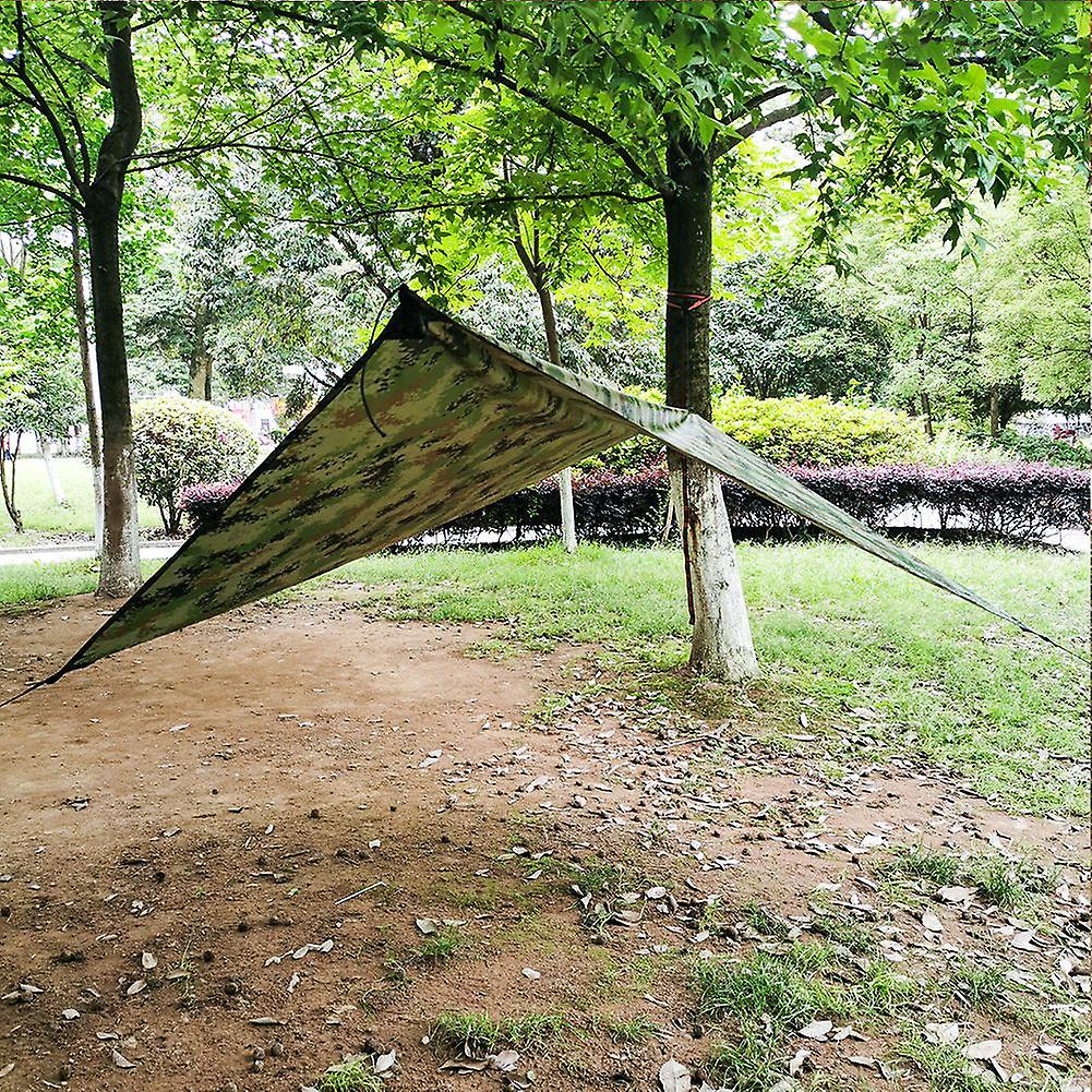 Multifunction Sun Shade Sail Canopy Hammock Tent Shelter for Outdoor CamouflageType A