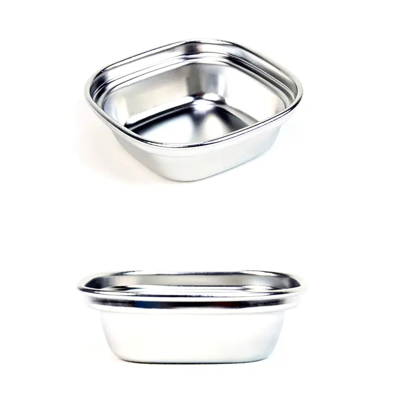 Korean Hot Selling Stainless Steel Condiment Bowl Divider Sauce Dish Herb Spice Tools For Kitchen