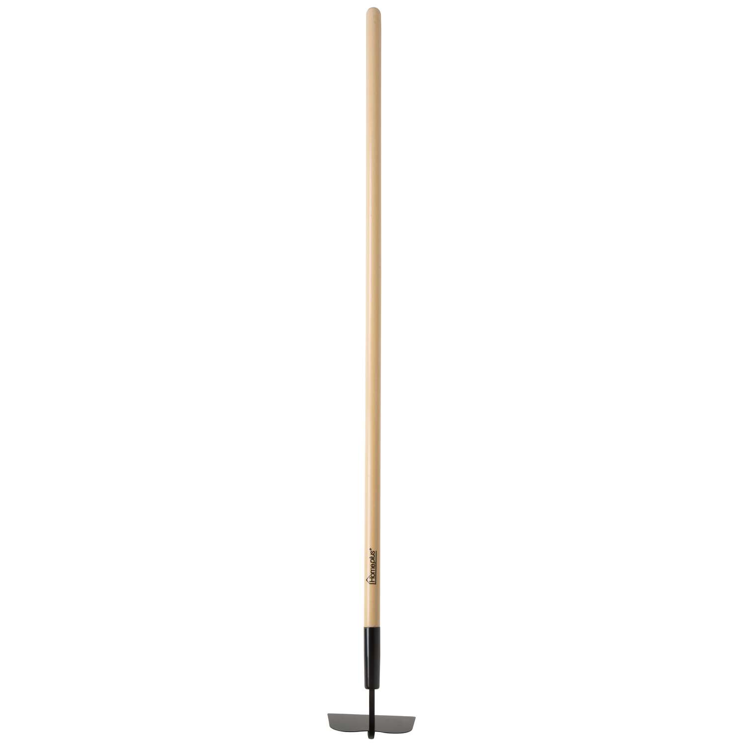 Home Plus+ Steel Garden Hoe 48 in. Wood Handle