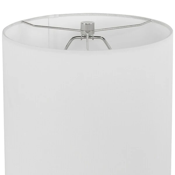 Uttermost Inverse White Marble Table Lamp