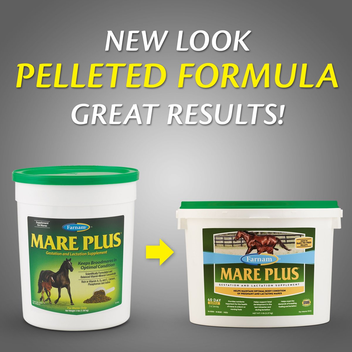 Farnam Mare Plus Gestation and Lactation Nutritional Pellets Horse Supplement