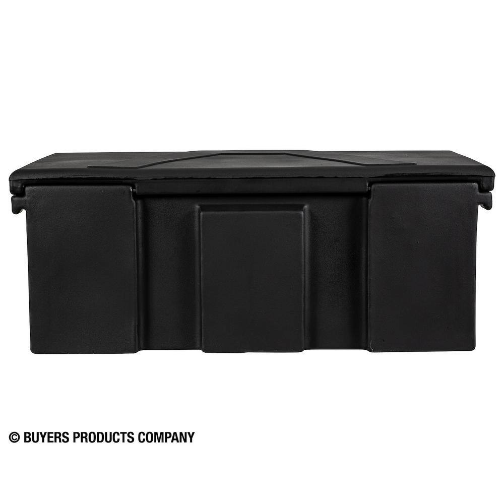 Buyers Products Company 23 in. x 25 in. x 77 in. Matte Black Plastic All-Purpose Truck Tool Box Chest 1712260