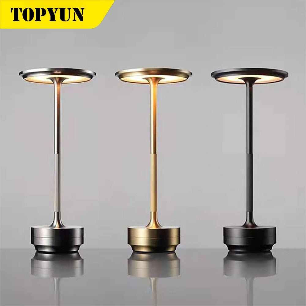 Simple charging desk lamp restaurant bar desk lamp touch