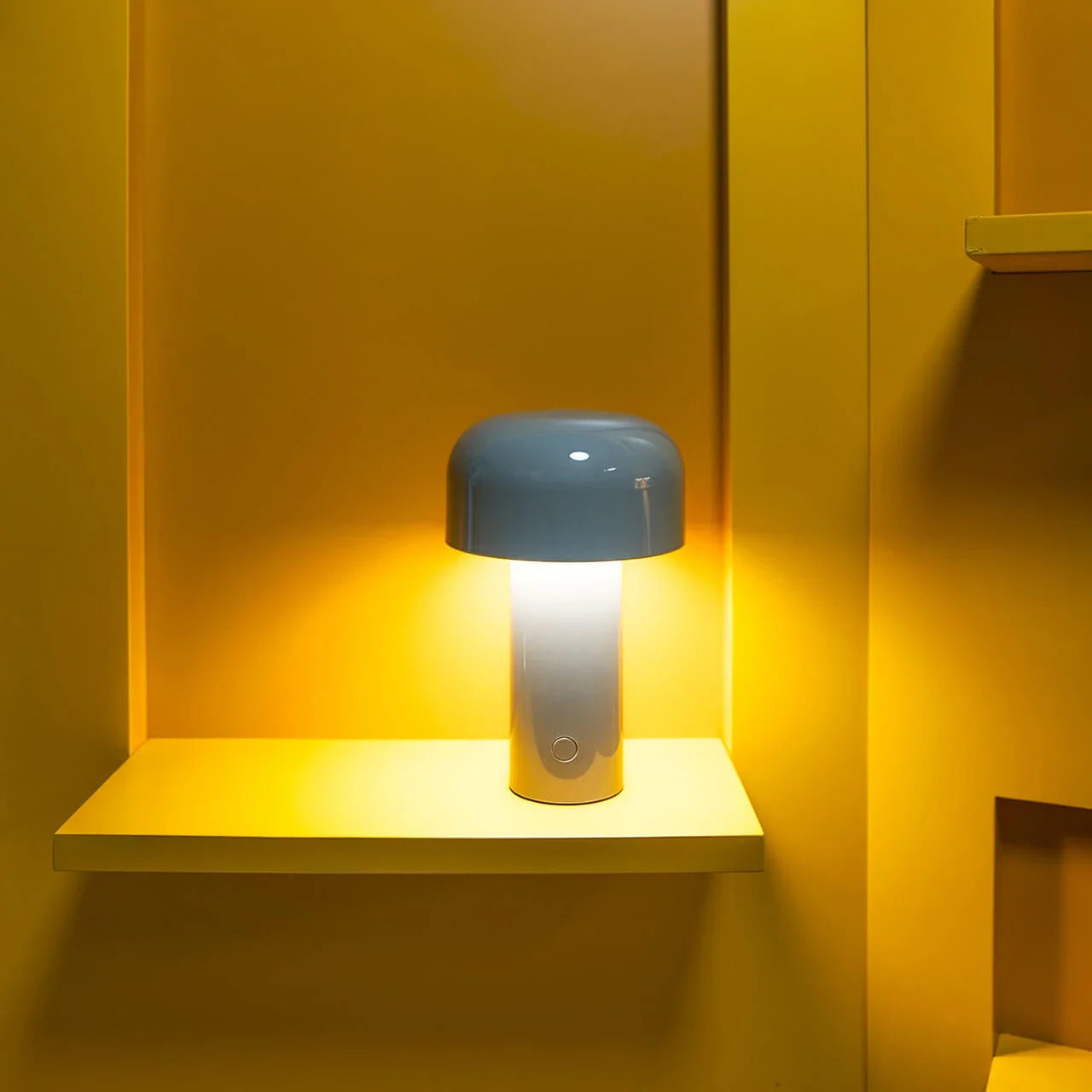 LED Creative Mushroom Rechargeable Table Lamp