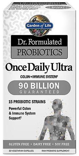 Garden of Life Dr， Formulated Probiotics Once Daily Ultra 30 veggie capsules