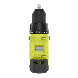 RYOBI ONE+ 18V Cordless 12 in. DrillDriver Kit with (2) 1.5 Ah Batteries and Charger PCL206K2