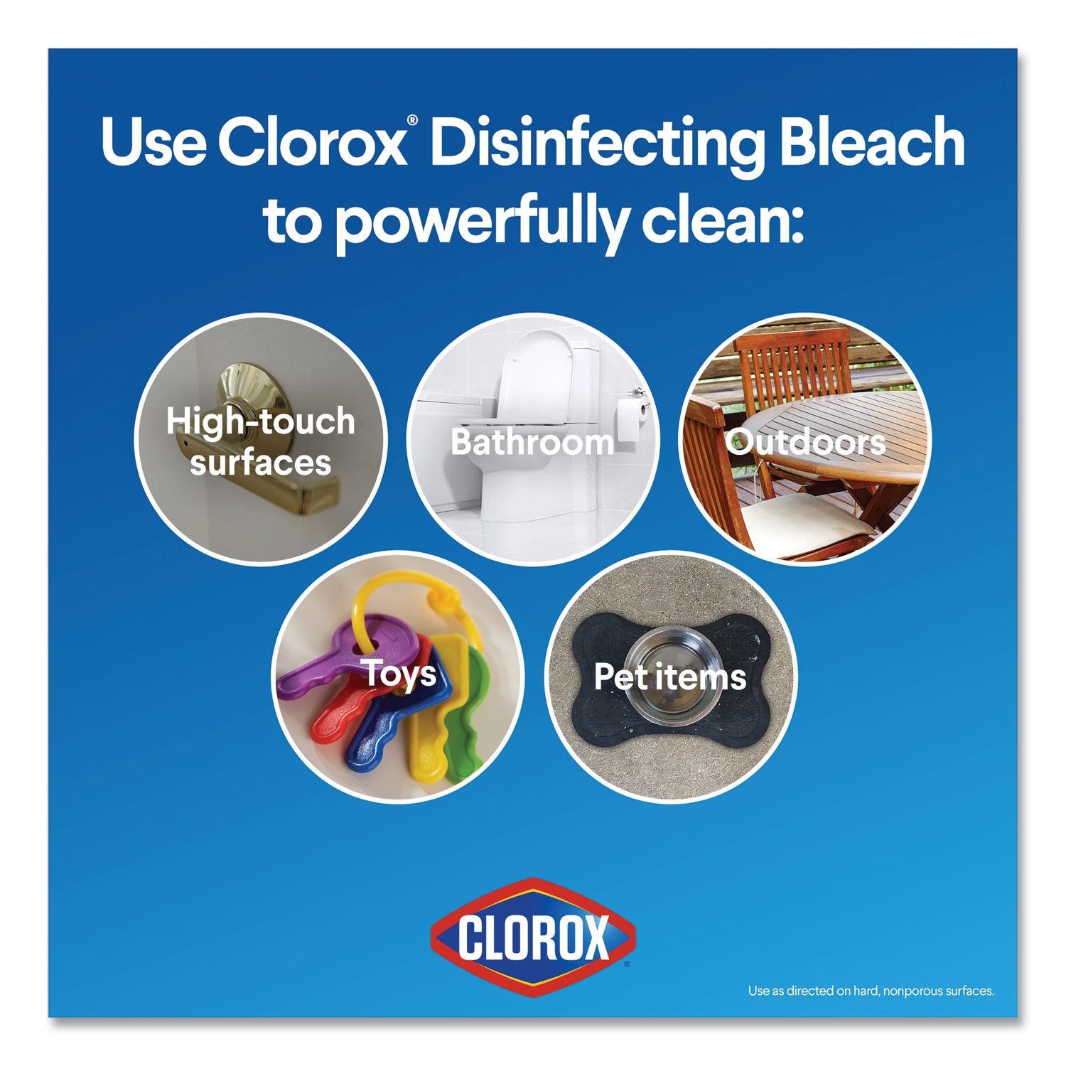 Regular Bleach with CloroMax Technology by Cloroxandreg; CLO32263