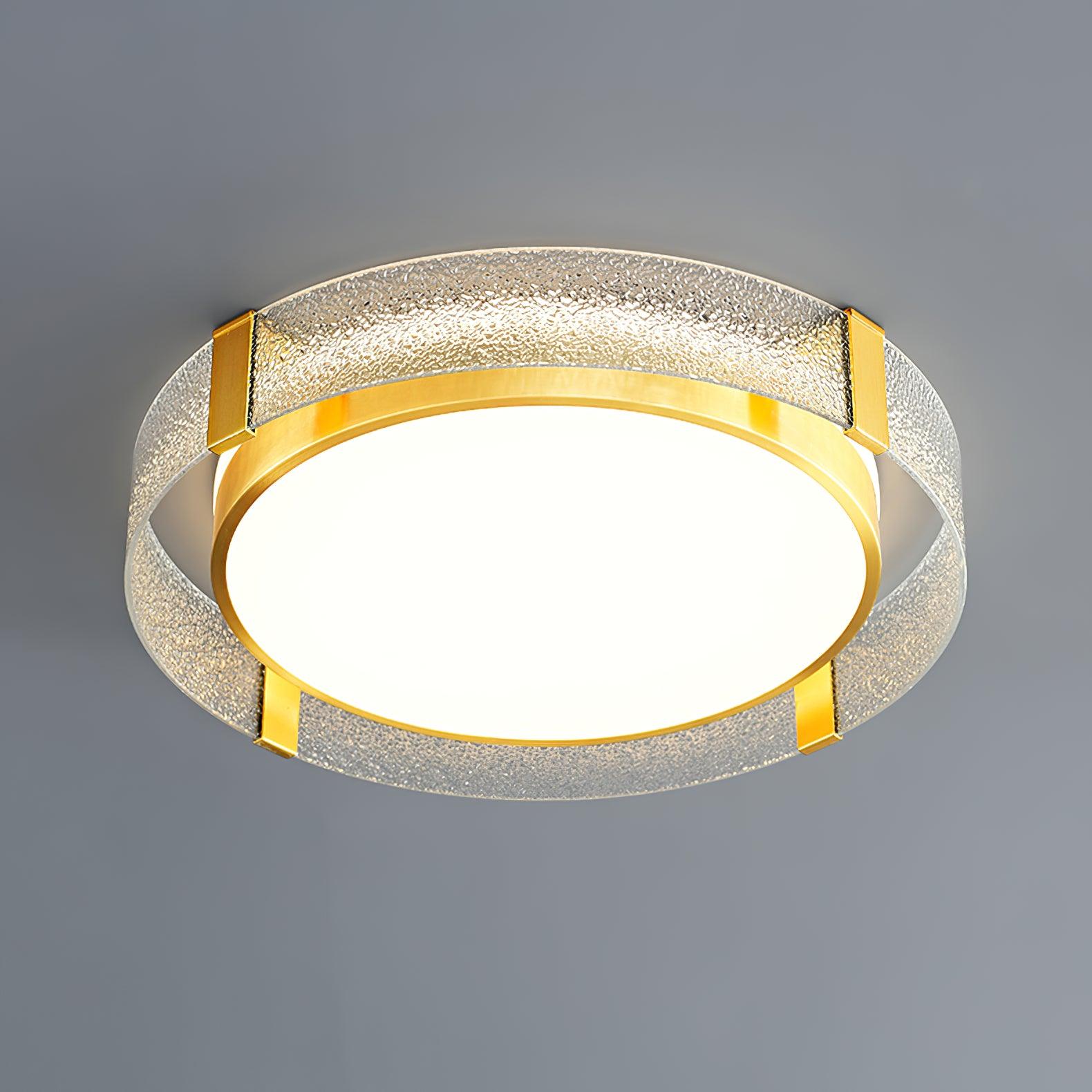 Round Low Profile Ceiling Light