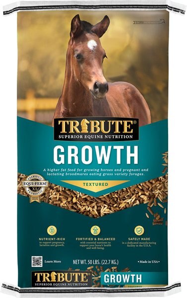 Tribute Equine Nutrition Growth Textured Horse Feed