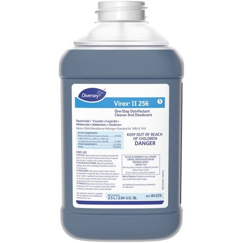 Diversey Virex II 256 Disinfectant Cleaner  DVO04329