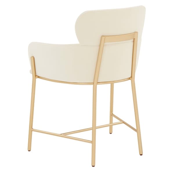 SAFAVIEH Couture Charlize Dining Chair - 22 IN W x 21 IN D x 30 IN H