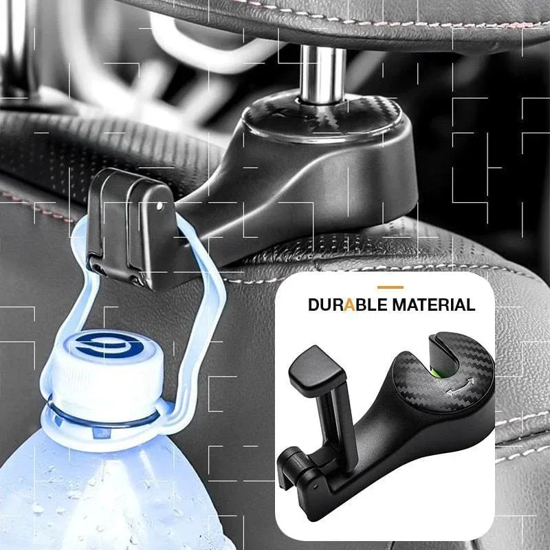 (🎉NEW YEAR SALE-48% OFF) 2 in 1 Car Headrest Hidden Hook(BUY 2 GET