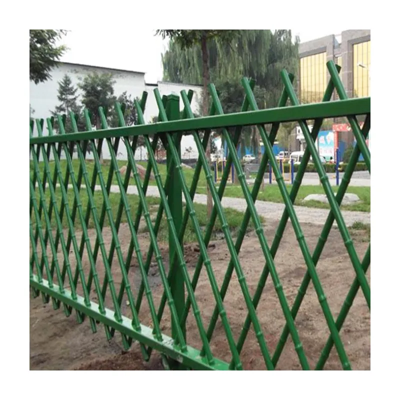 Factory wholesale protective backyard farm garden buildings mesh fence directly supply cheap bamboo fencing for Garden