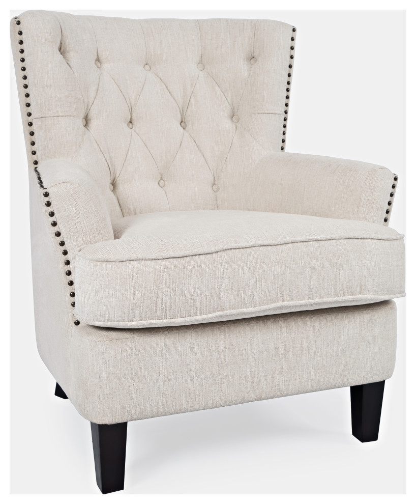 Bryson Accent Chair   Transitional   Armchairs And Accent Chairs   by Kolibri Decor  Houzz