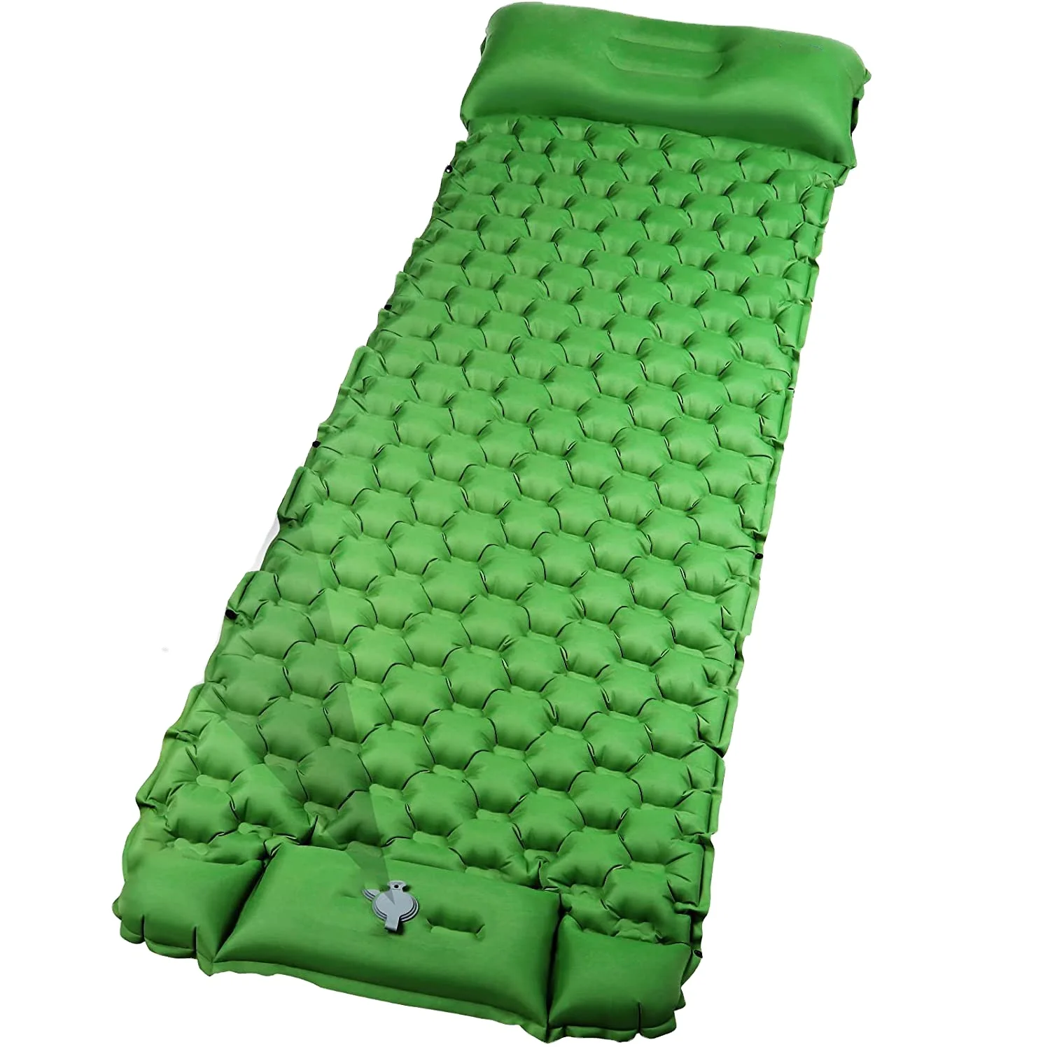 Compact   Lightweight sleeping Air Mattress  Ultralight Inflatable Sleeping Pad Built in Pump for Camping