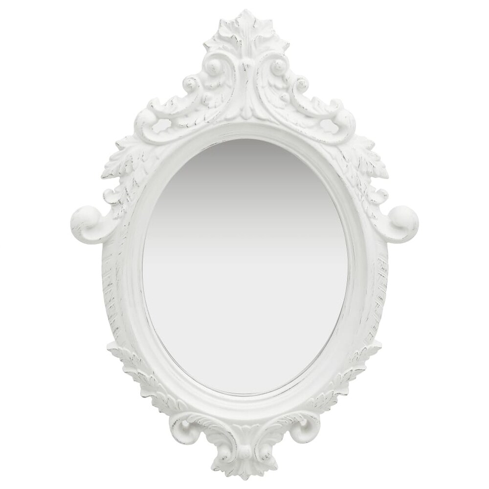 vidaXL Wall Mirror Decorative Hanging Antique Mirror for Bedroom Living Room