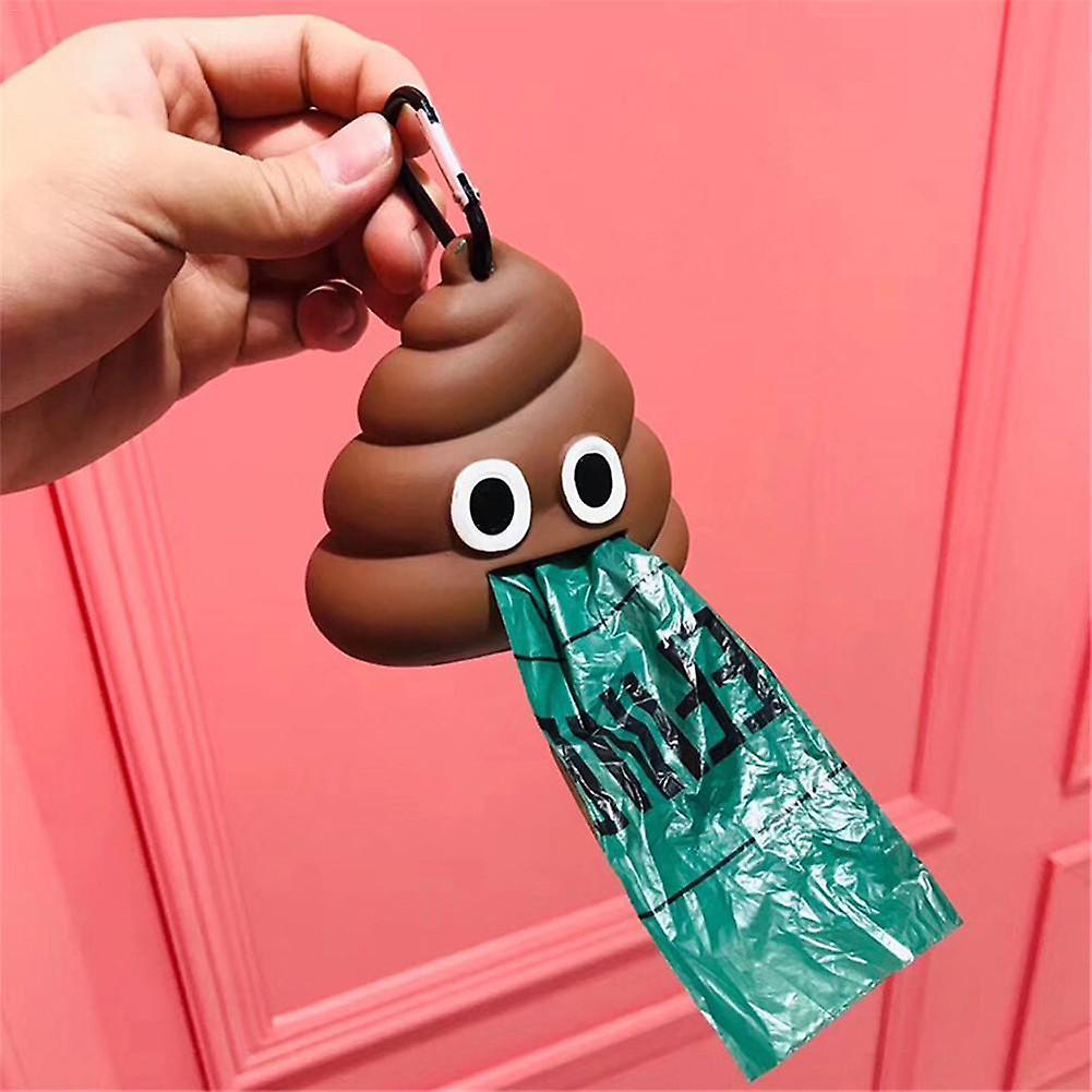 Poop Emoji Dog Bag Dispenser