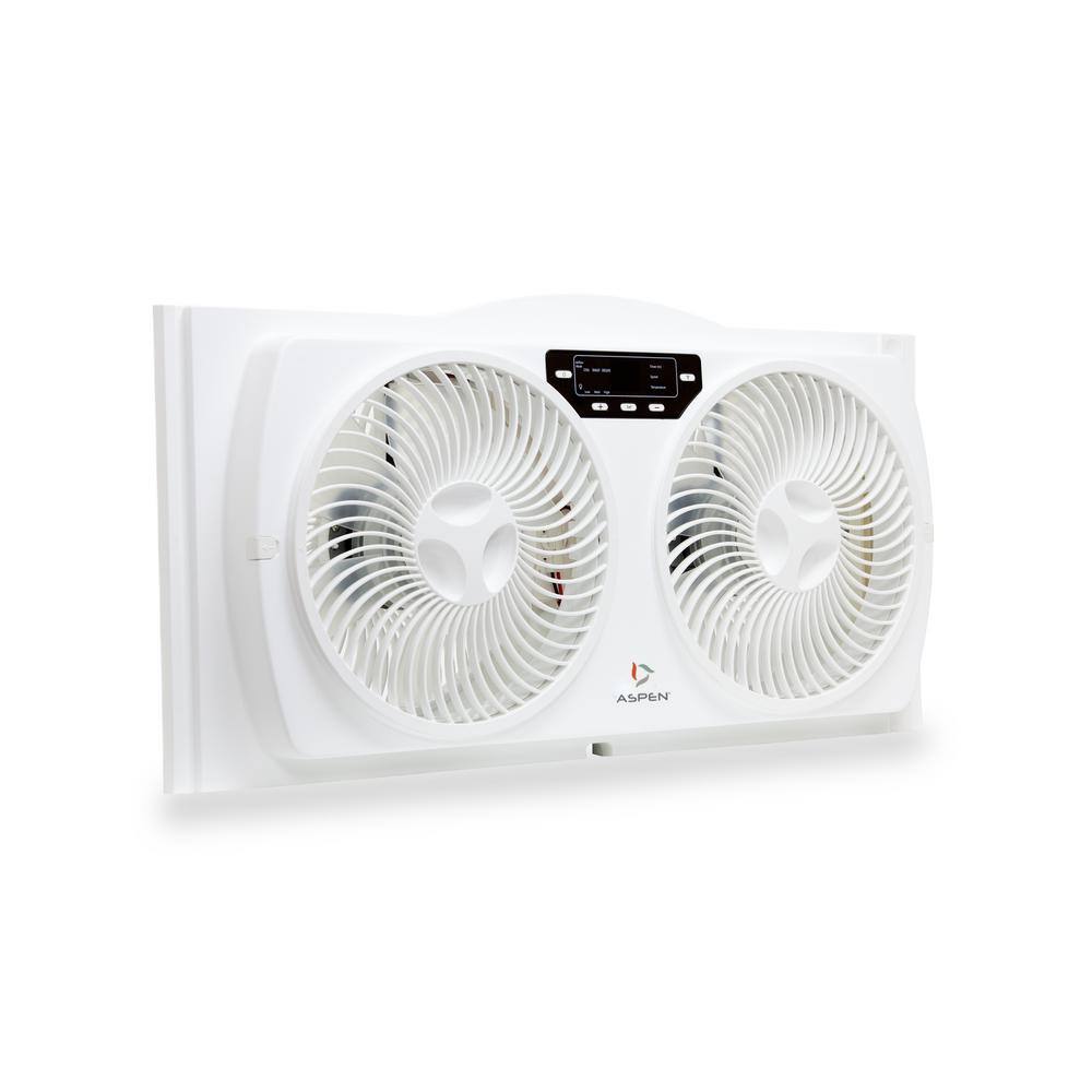 ASPEN Smart Wi-Fi Window Fan with Washable and Removeable Blades and Remote ASP-200