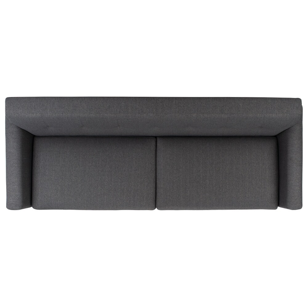 SAFAVIEH Couture Opal Linen Tufted Sofa.   89.8\