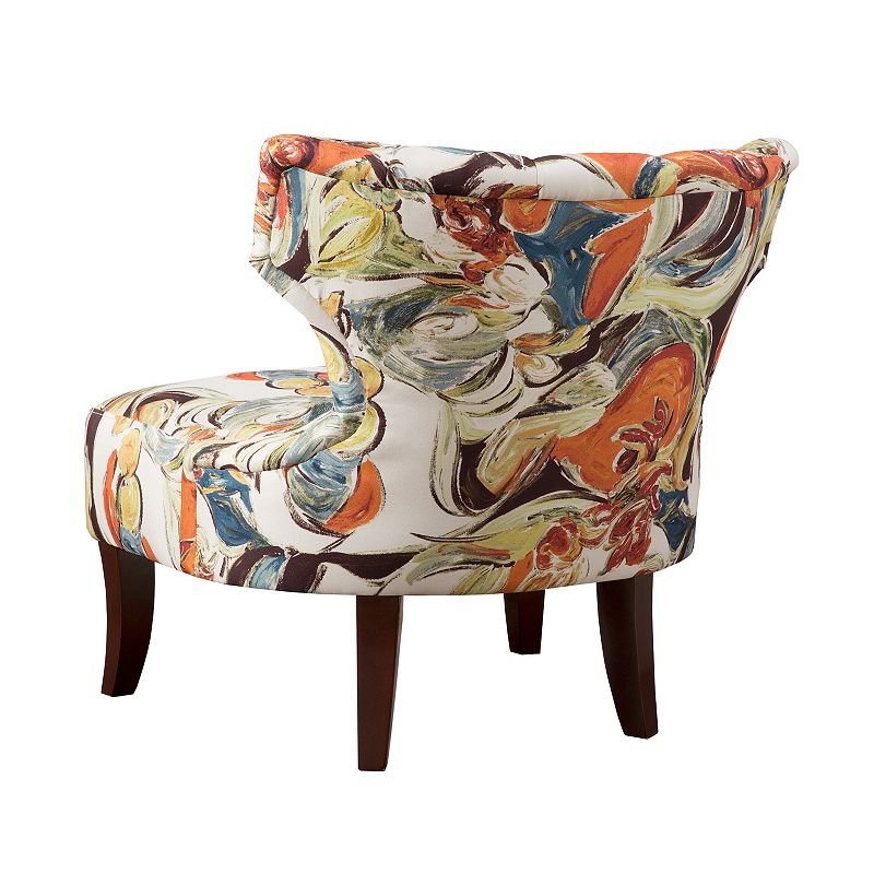 Madison Park Bree Abstract Floral Accent Chair