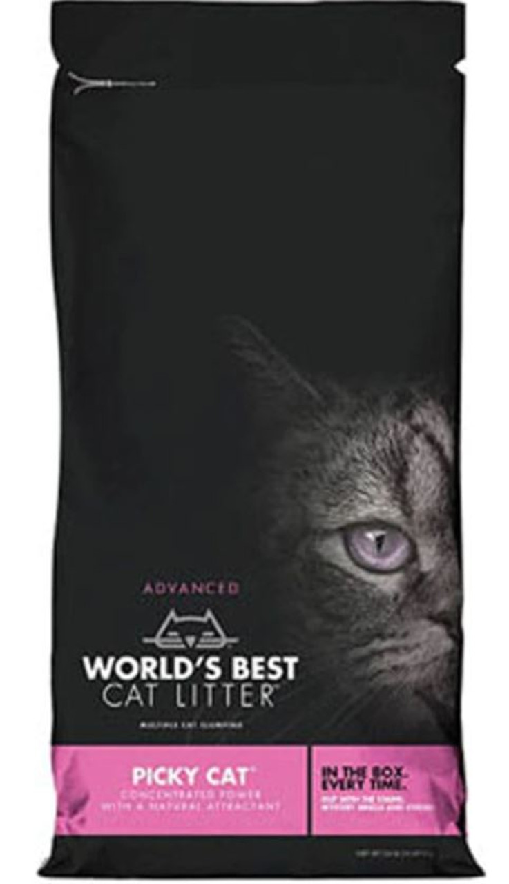 World's Best Picky Cat Litter， 24lb. Bag