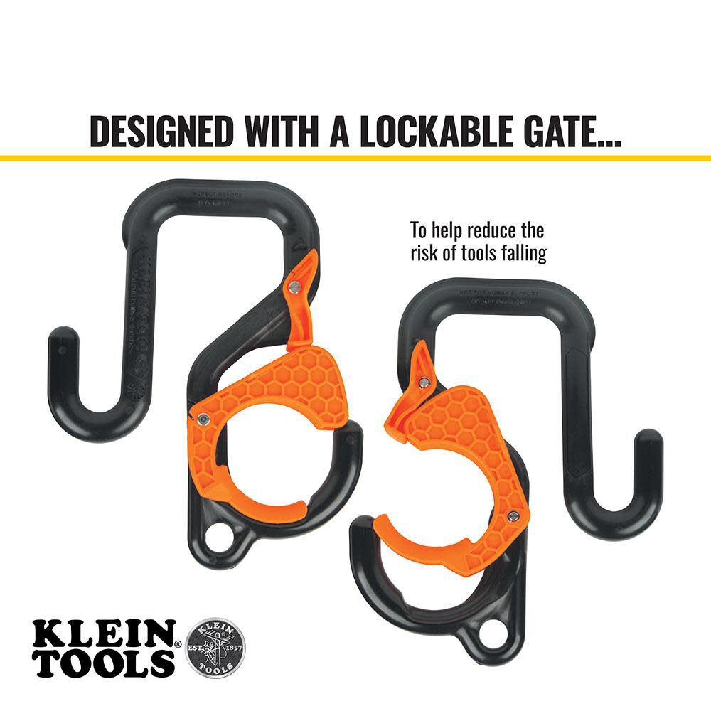 Klein Tools 3 Inch Gated Bucket Hook 5144LG3 from Klein Tools