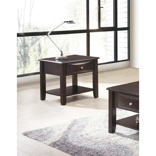 X-Cross Accent Tables One Open Shelf Solid Wood Frame Side Tables Black And Grey，Size: 12