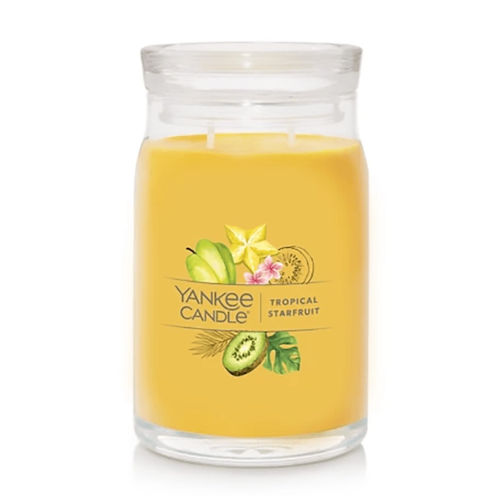 Yankee Candle  Signature Large Jar Candle in Tropical Starfruit