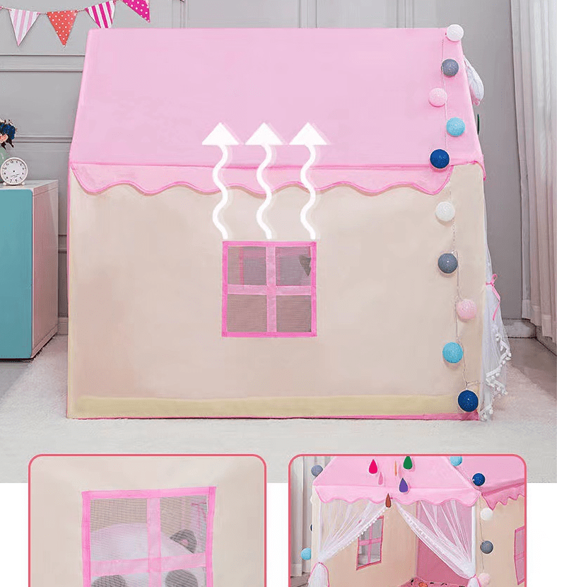 Play Tent  Castle House Game Room  Easy Assemble Playhouse Tent  Toys New Year's Gift