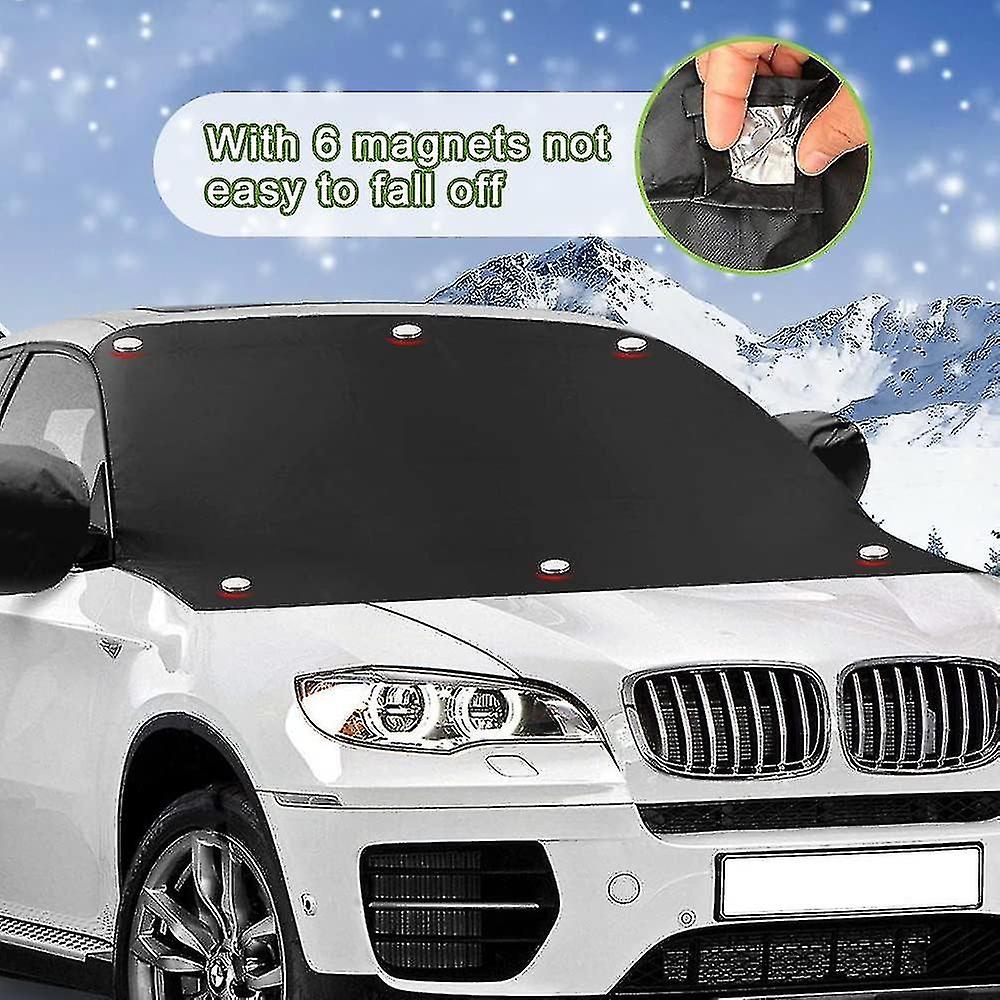 Car Windshield Cover， Windshield Waterproof Cloth Magnetic Protection， General Motors Front Folding