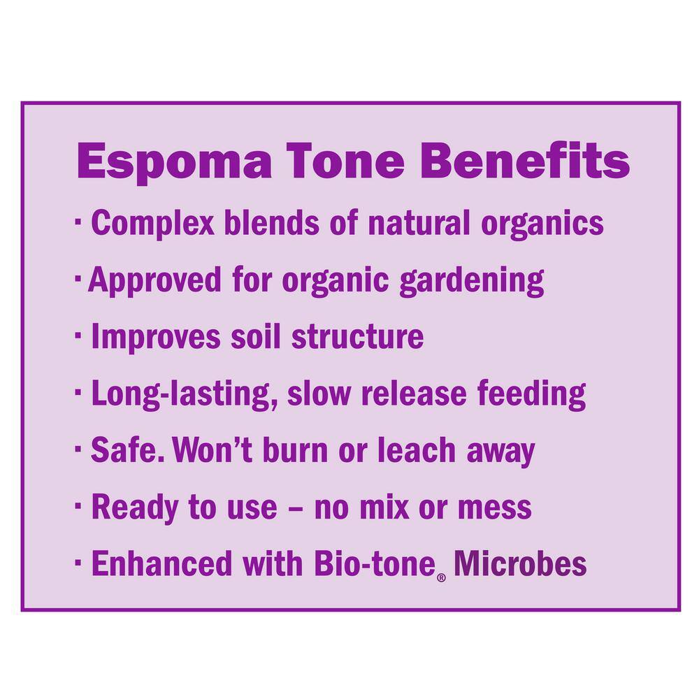 Espoma 27 lbs. Organic Garden Tone Herb and Vegetable Fertilizer 100520770