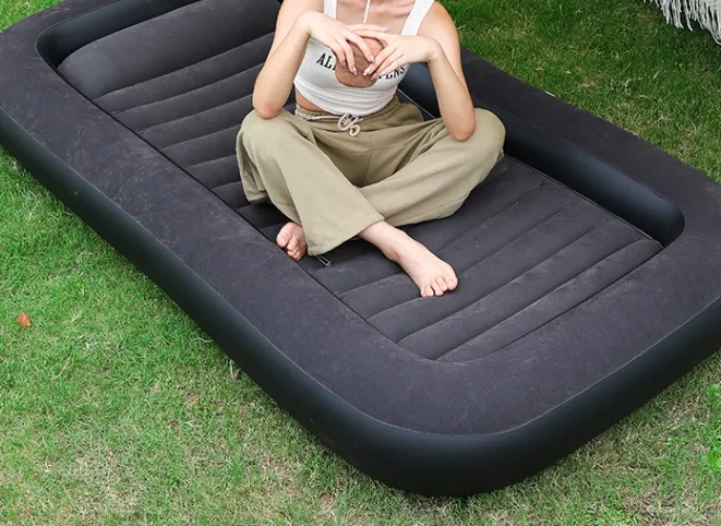 Camping tent inflatable bed One key automatic inflatable sleeping mat