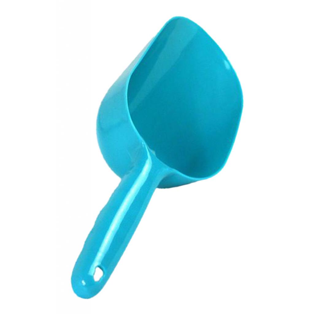 Shovel Compost Grit Dog Food Weeding Hand Garden Supplies (Blue)