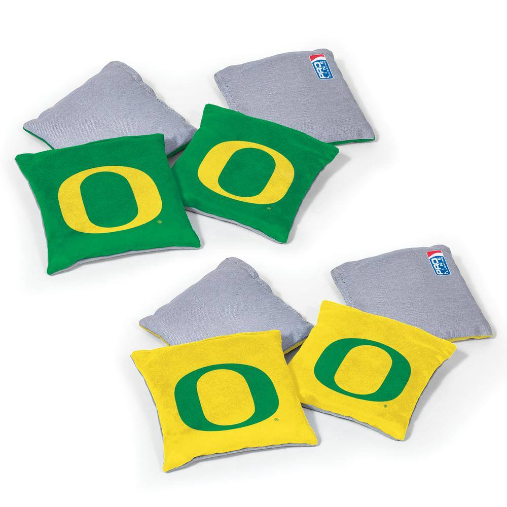 Wild Sports Oregon Ducks 16 oz. Dual-Sided Bean Bags (8-Pack) 1-16188-SS745D