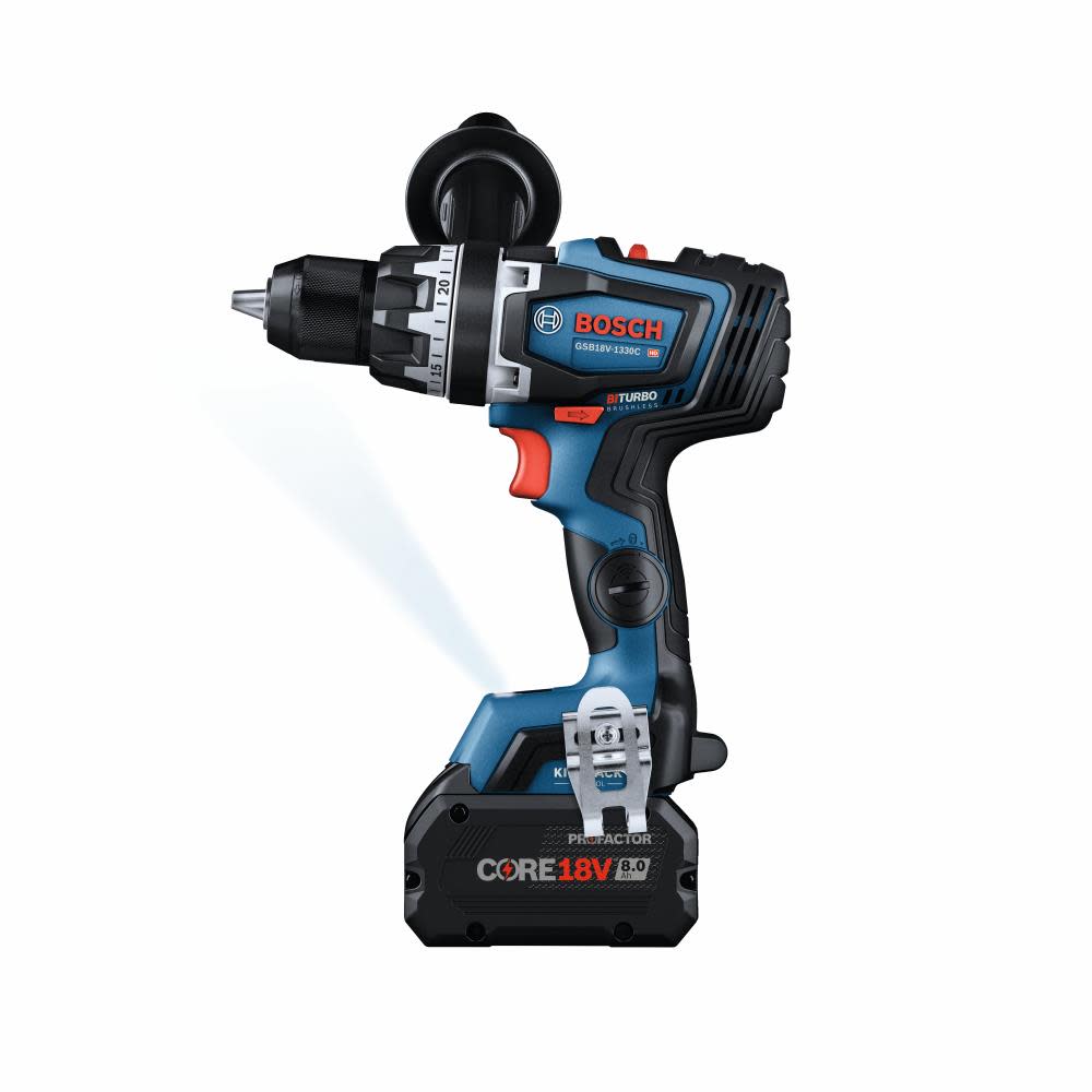 Bosch PROFACTOR 18V Connected Ready 1/2 Hammer Drill/Driver Kit ;