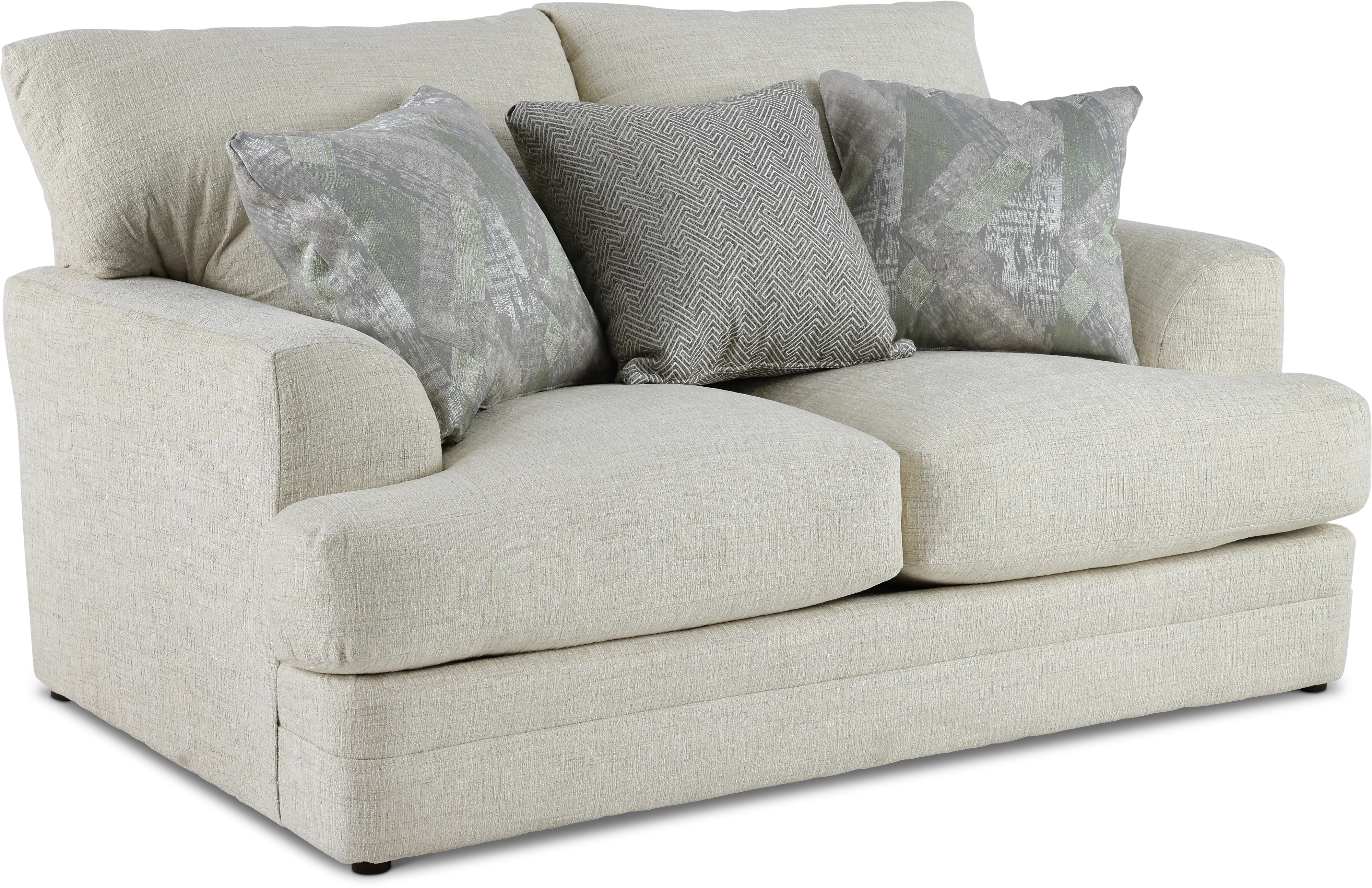 Zeller Cream Loveseat